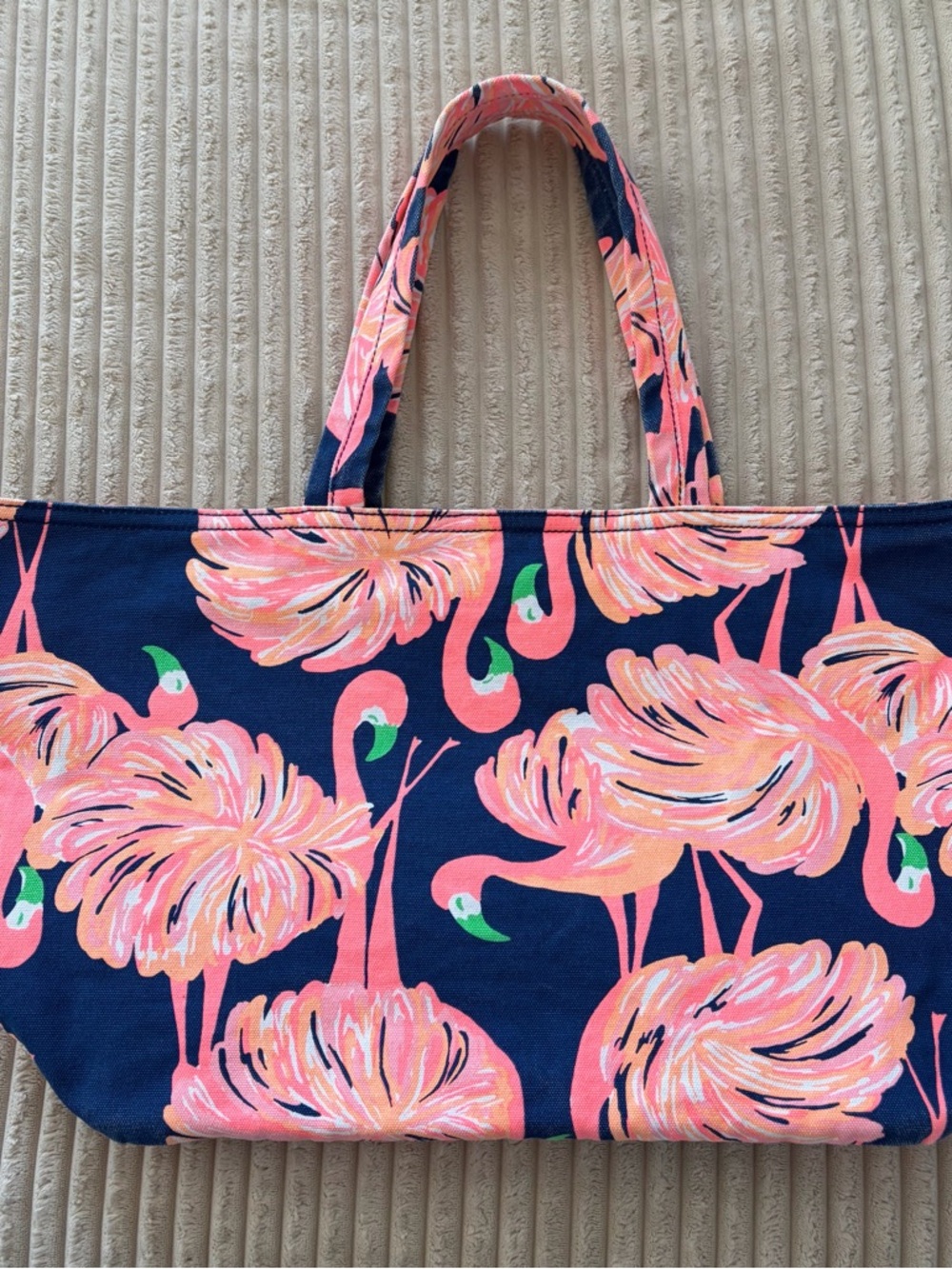 Lilly Pulitzer Palm Beach Tote Beach Bag Gimme Some Leg